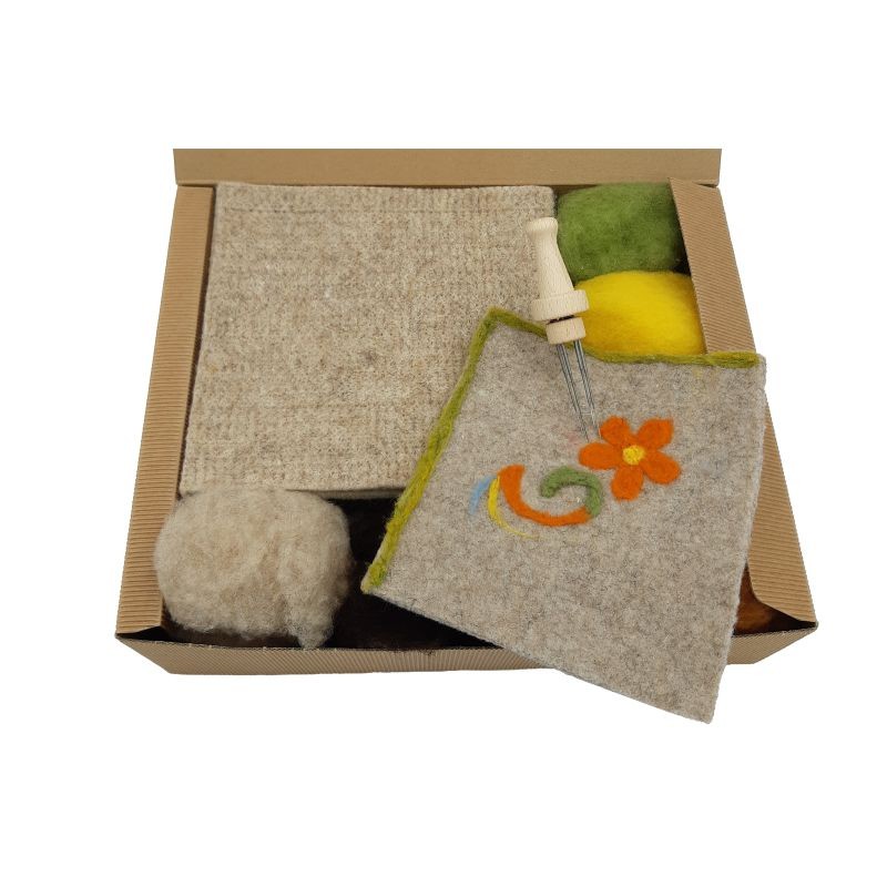 Kit d'initiation au feutrage à l'aiguille - Terre de Laine