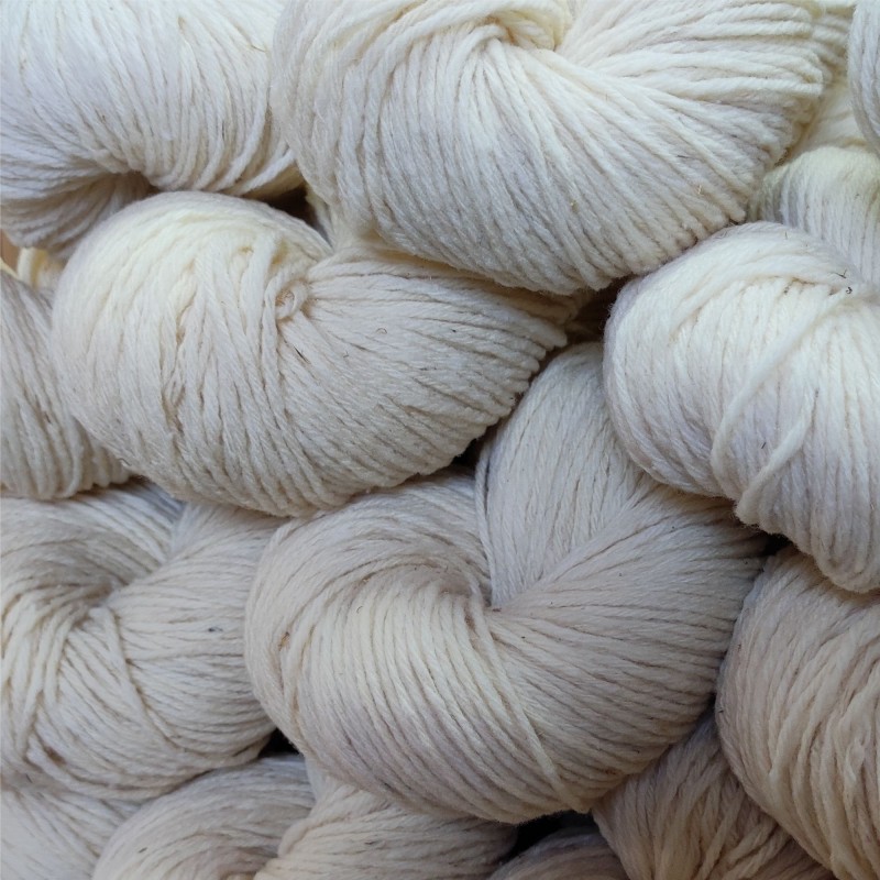 Laine mérinos naturelle écrue