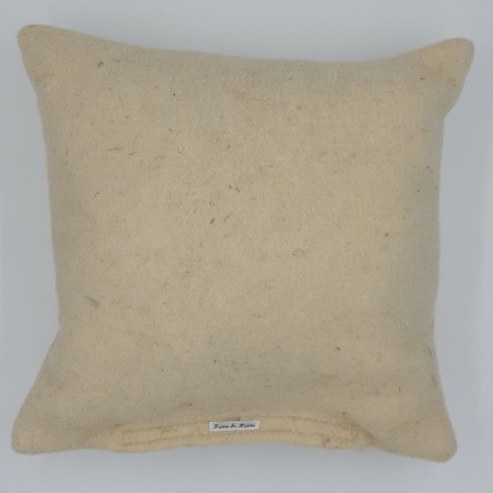 Coussin en feutre de laine écru - Terre de Laine