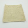 Plaque de feutre aiguilleté de laine écrue 20x20cm