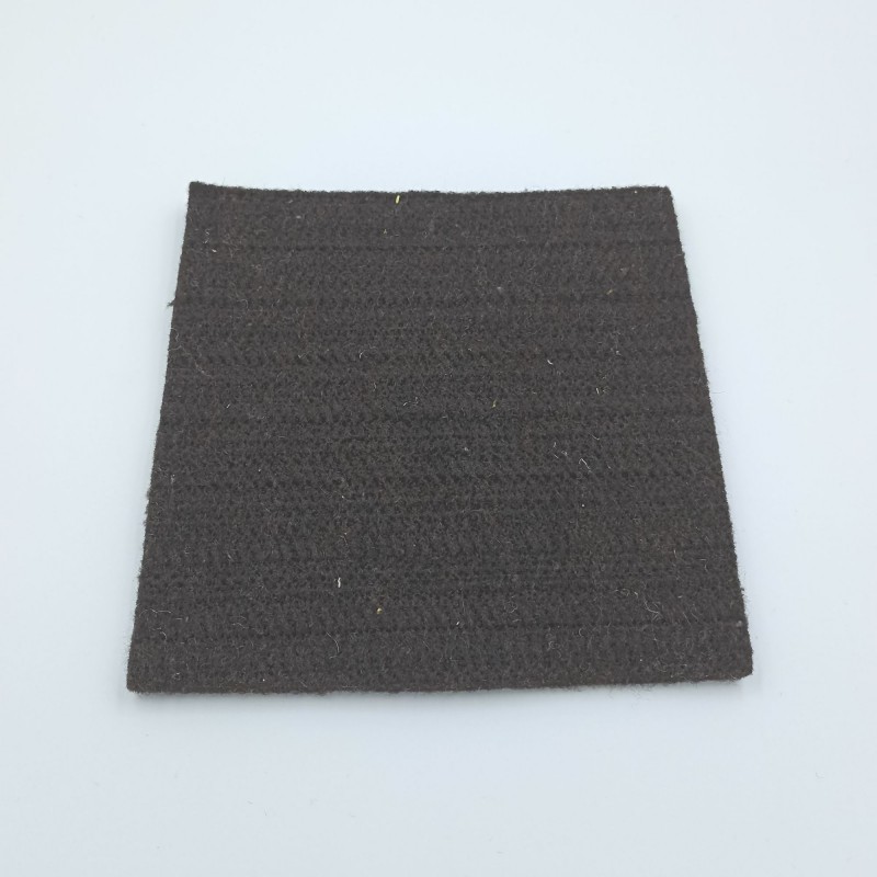Plaque de feutre aiguilleté de laine burel 20x20cm
