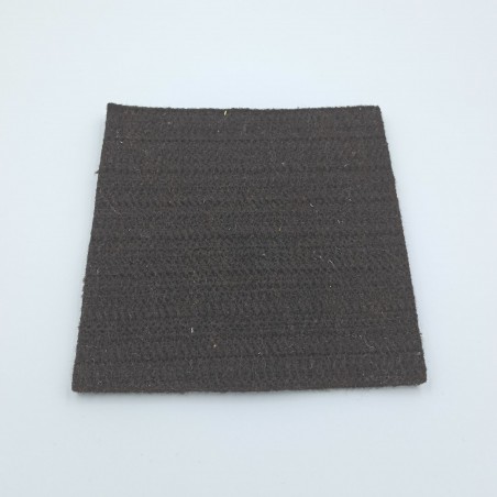 Plaque de feutre aiguilleté de laine burel 20x20cm