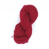 Écheveau de laine 3/8 (référence T200) framboise - Laine locale du Massif central.