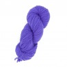 Écheveau de laine 3/8 (référence T615) violet- Laine locale du Massif central.