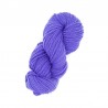 Écheveau de laine 2/S (référence T615) violet- Laine locale du Massif central.