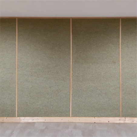 Parement mural en laine de mouton française - Terre de Laine